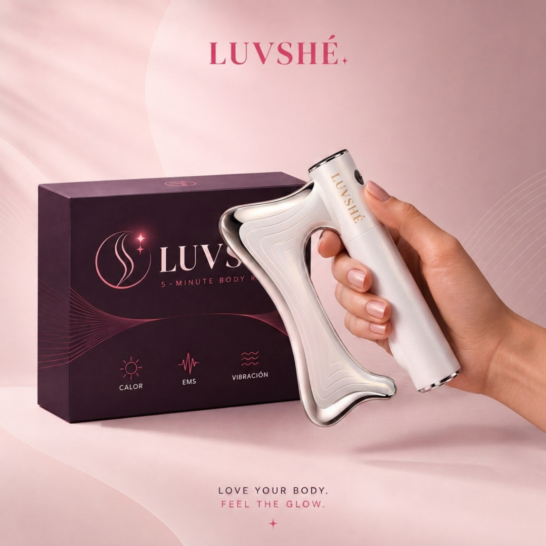 LUVSHÉ - Masajeador anticelulítico microvibración