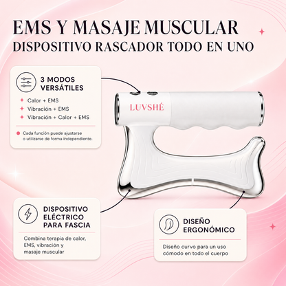 LUVSHÉ - Masajeador anticelulítico microvibración
