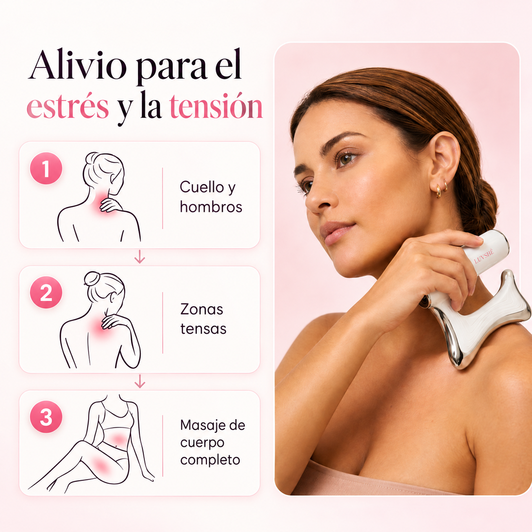 LUVSHÉ - Masajeador anticelulítico microvibración