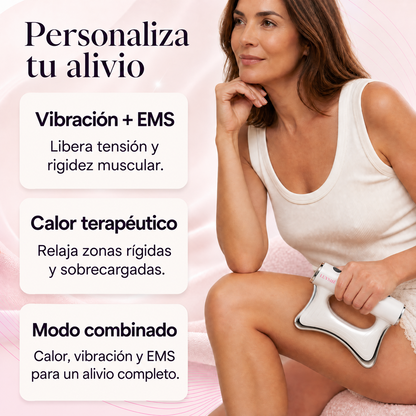LUVSHÉ - Masajeador anticelulítico microvibración